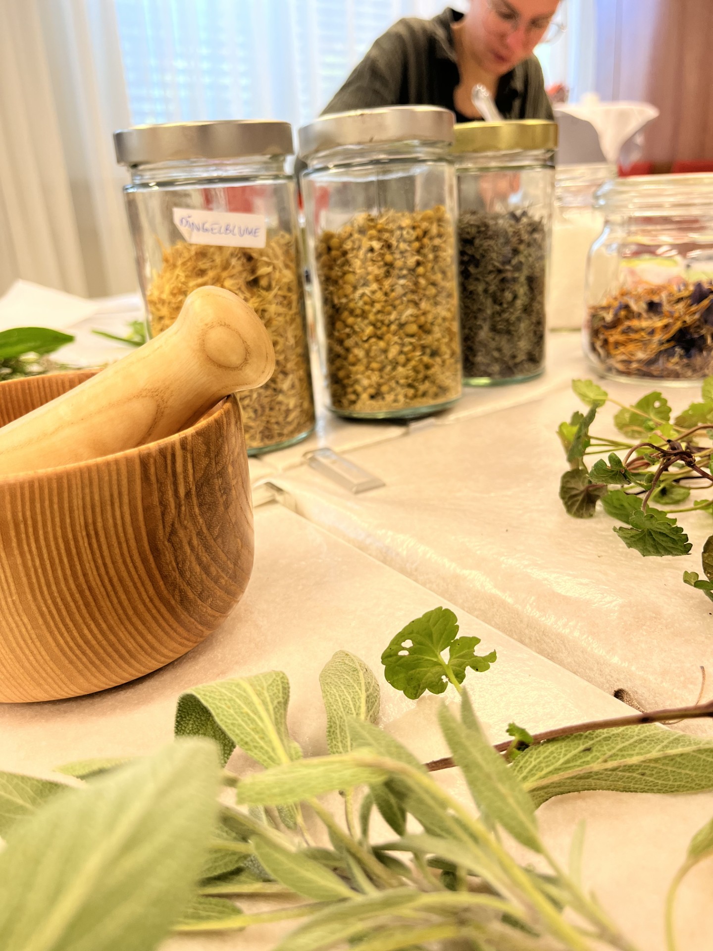 Wildkräuter in der Ernährung.